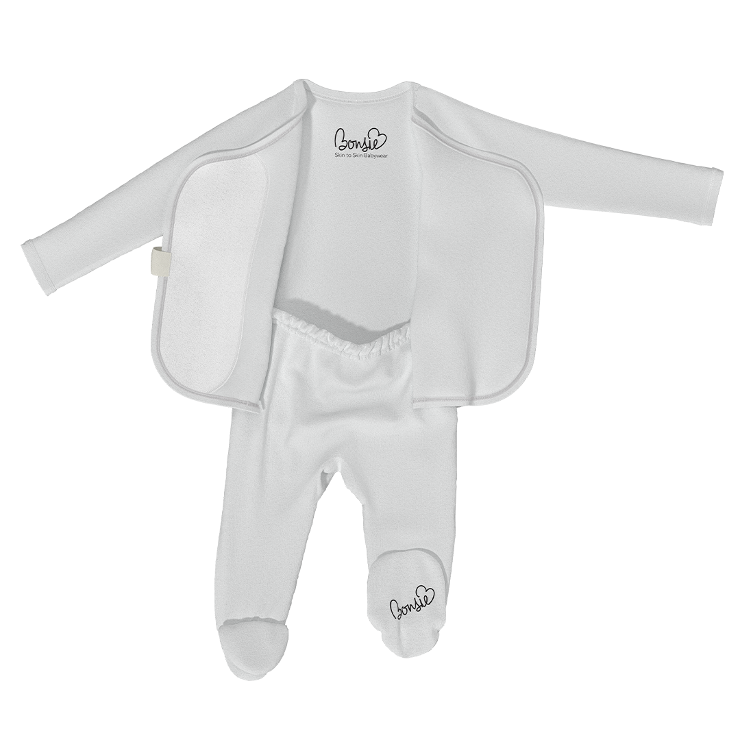 Footie - White