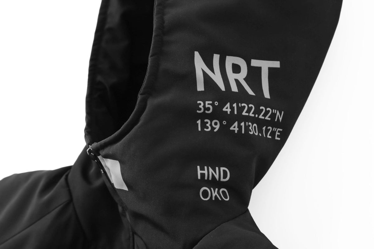IB433 Black Winter Tokyo Parka Jacket