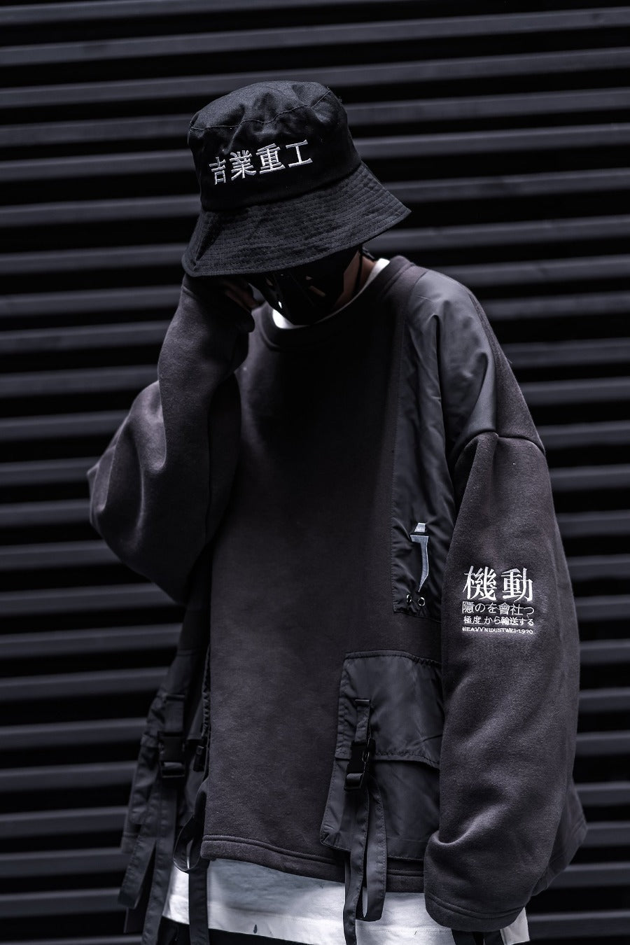 HiS001 Urban Industrial Crewneck