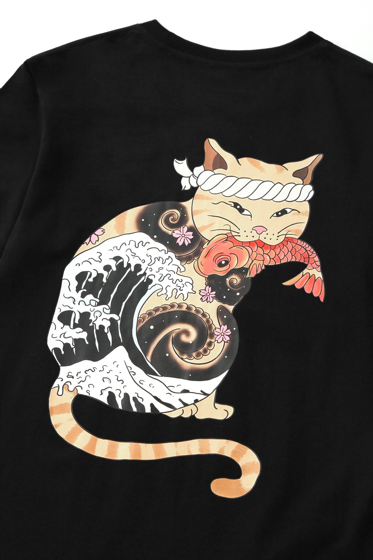 YeT015 Cat Koi Tee