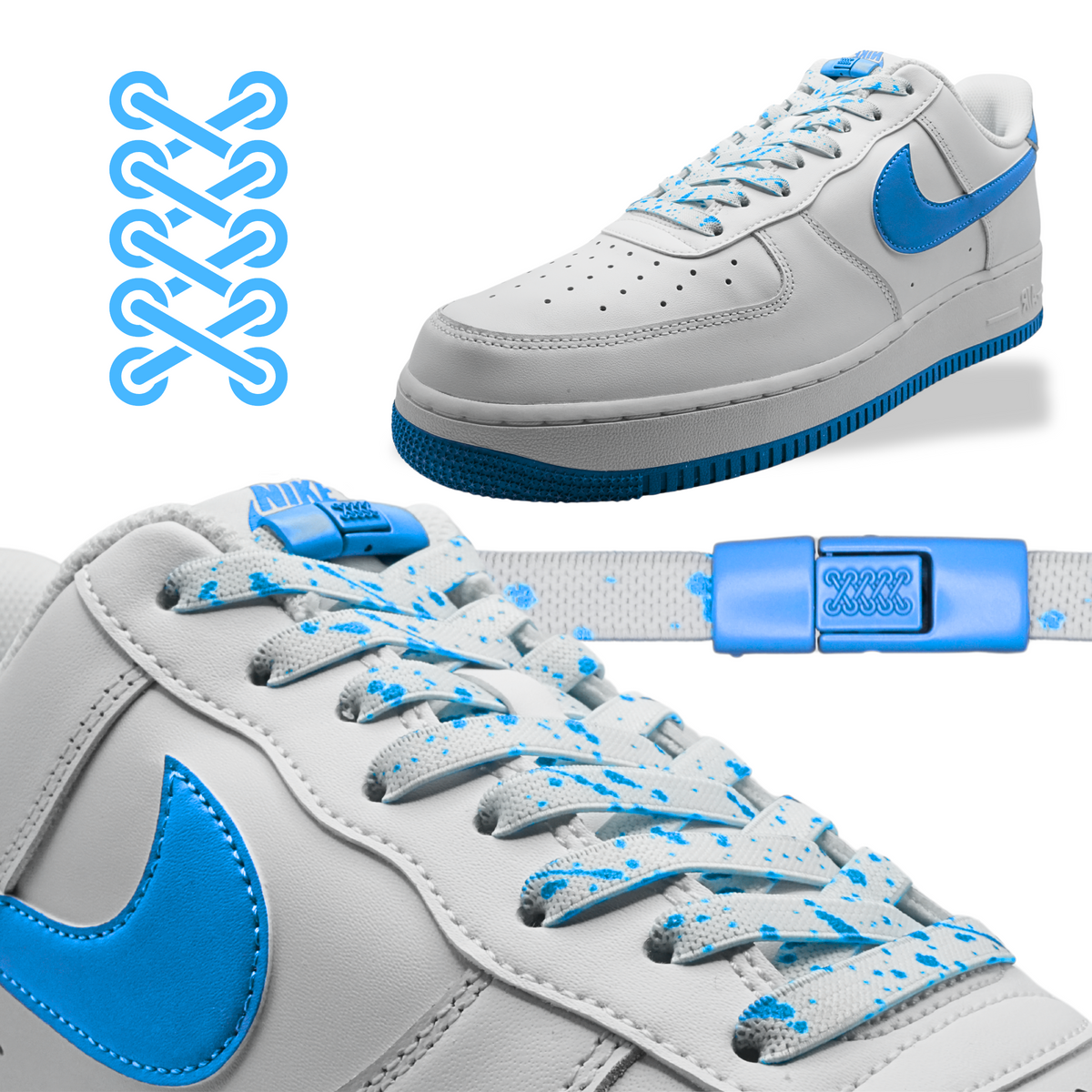 Flat Elastic Shoelaces