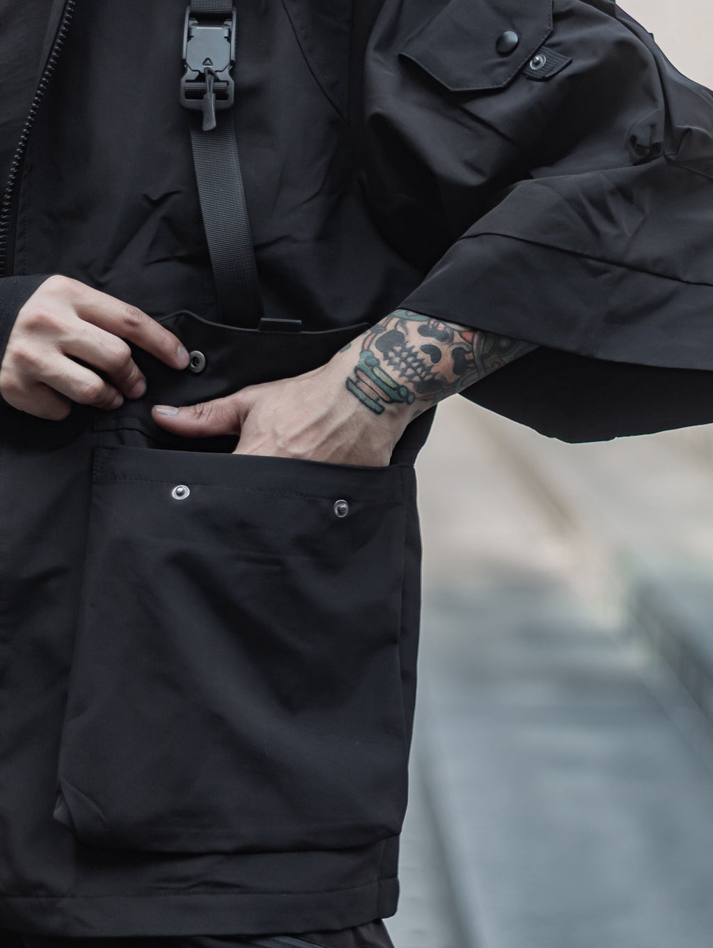IBJ169 Paratrooper Short Sleeves Jacket