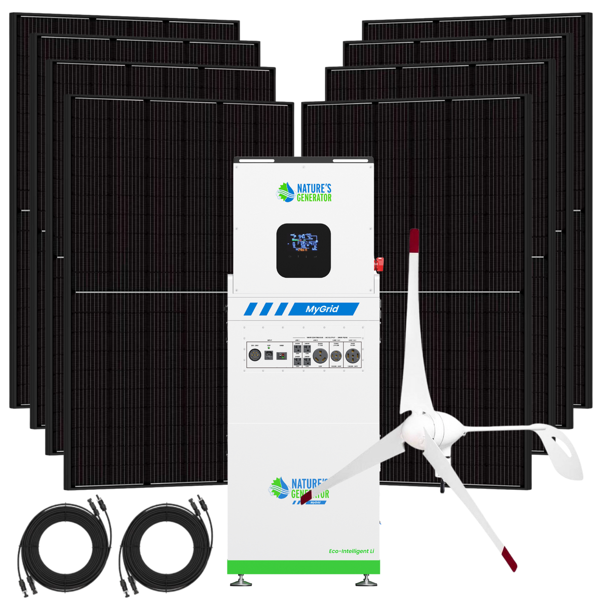 MyGrid 10K Solar and Wind Generator for Home
