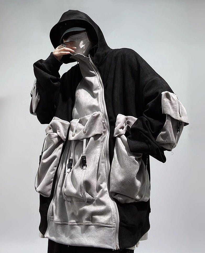 YEH1 Patchwork Functional Hoodie