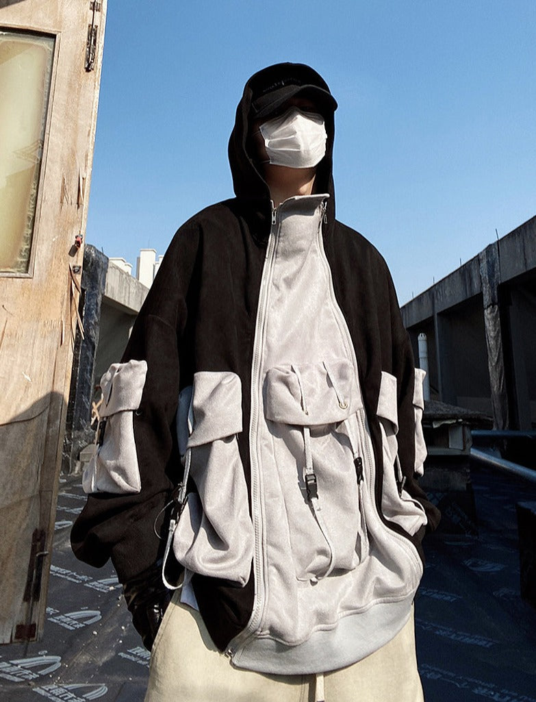 YEH1 Patchwork Functional Hoodie