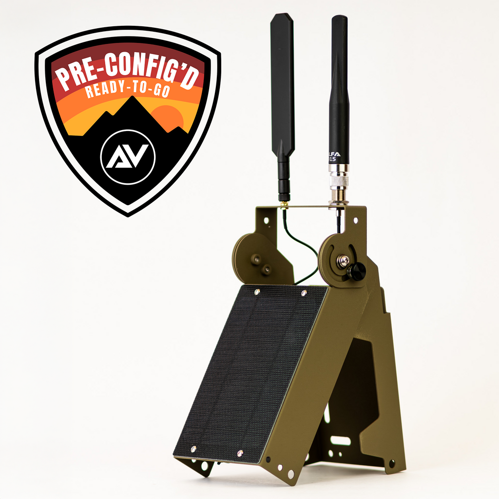 Atlavox Beacon Solar Meshtastic Node – Preconfigured