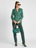 UPPER WEST SIDE Emerald Double-Breasted Blazer BYMANYC ® New York