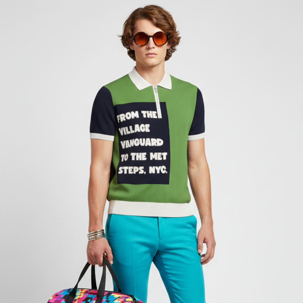 UPTOWN DOWNTOWN Cashmere Polo BYMANYC ® New York