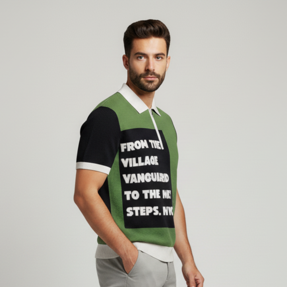 UPTOWN DOWNTOWN Cashmere Polo BYMANYC ® New York