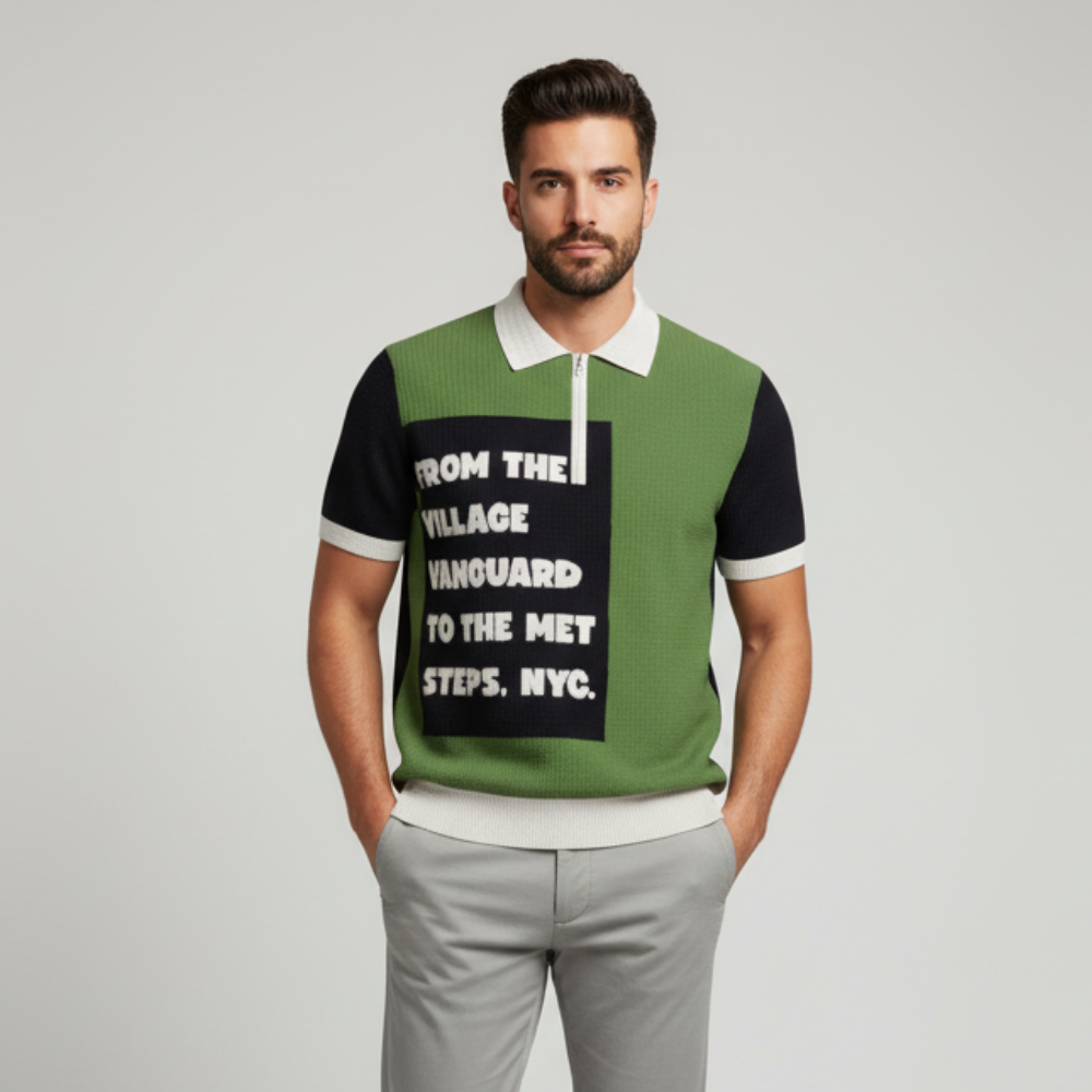 UPTOWN DOWNTOWN Cashmere Polo BYMANYC ® New York
