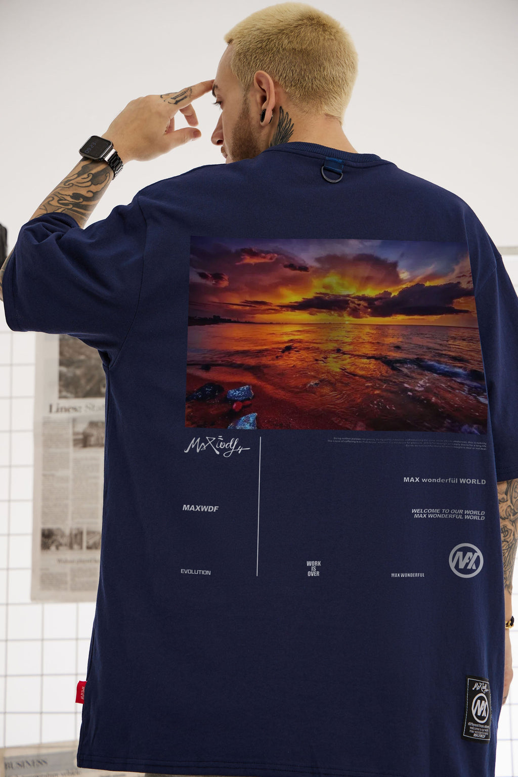 Sunset Beach Tee
