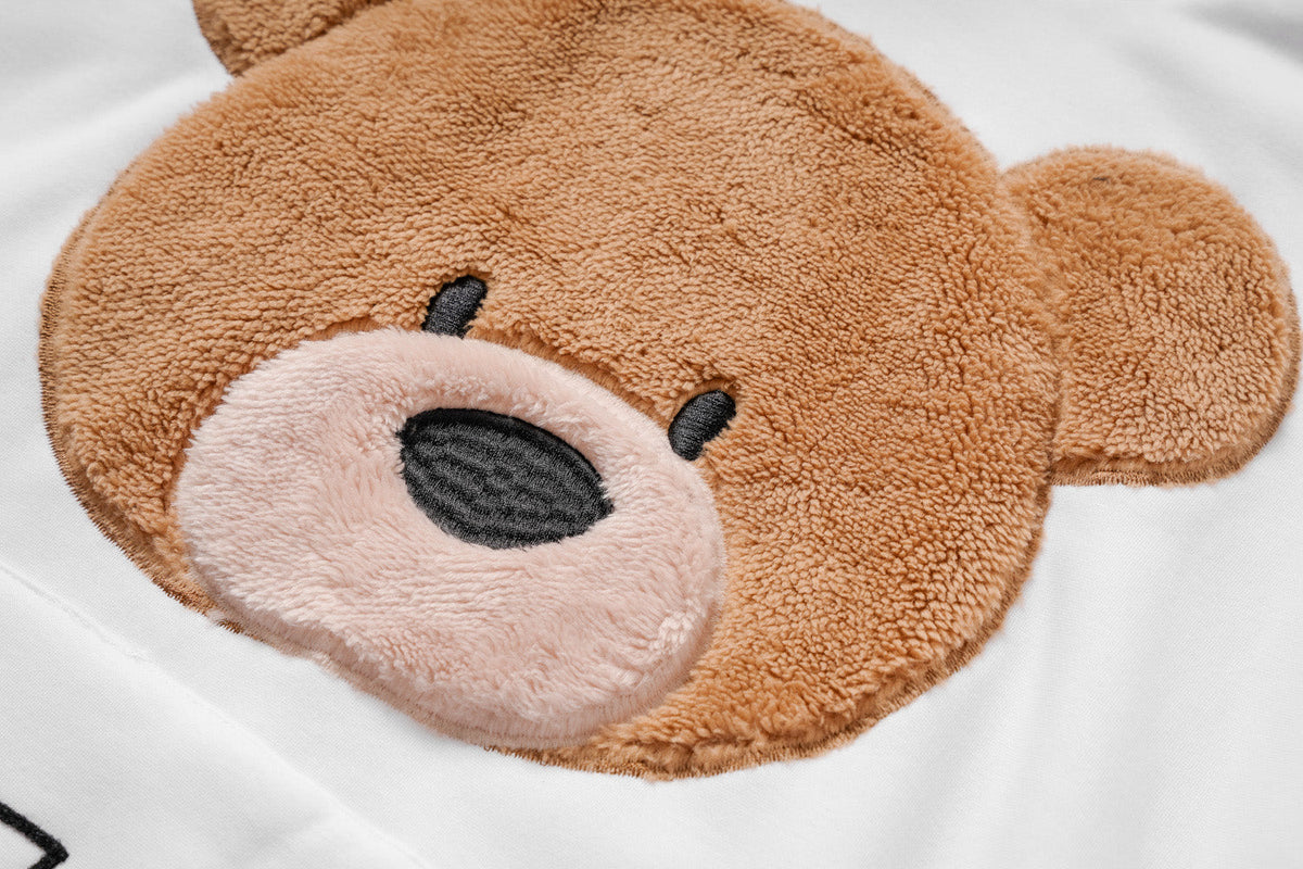 EXT369 Furry Teddy Hoodie