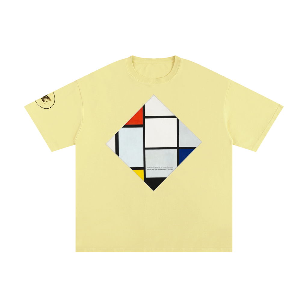 M.Lola “Mondrian” Unisex Pure Cotton T-Shirt
