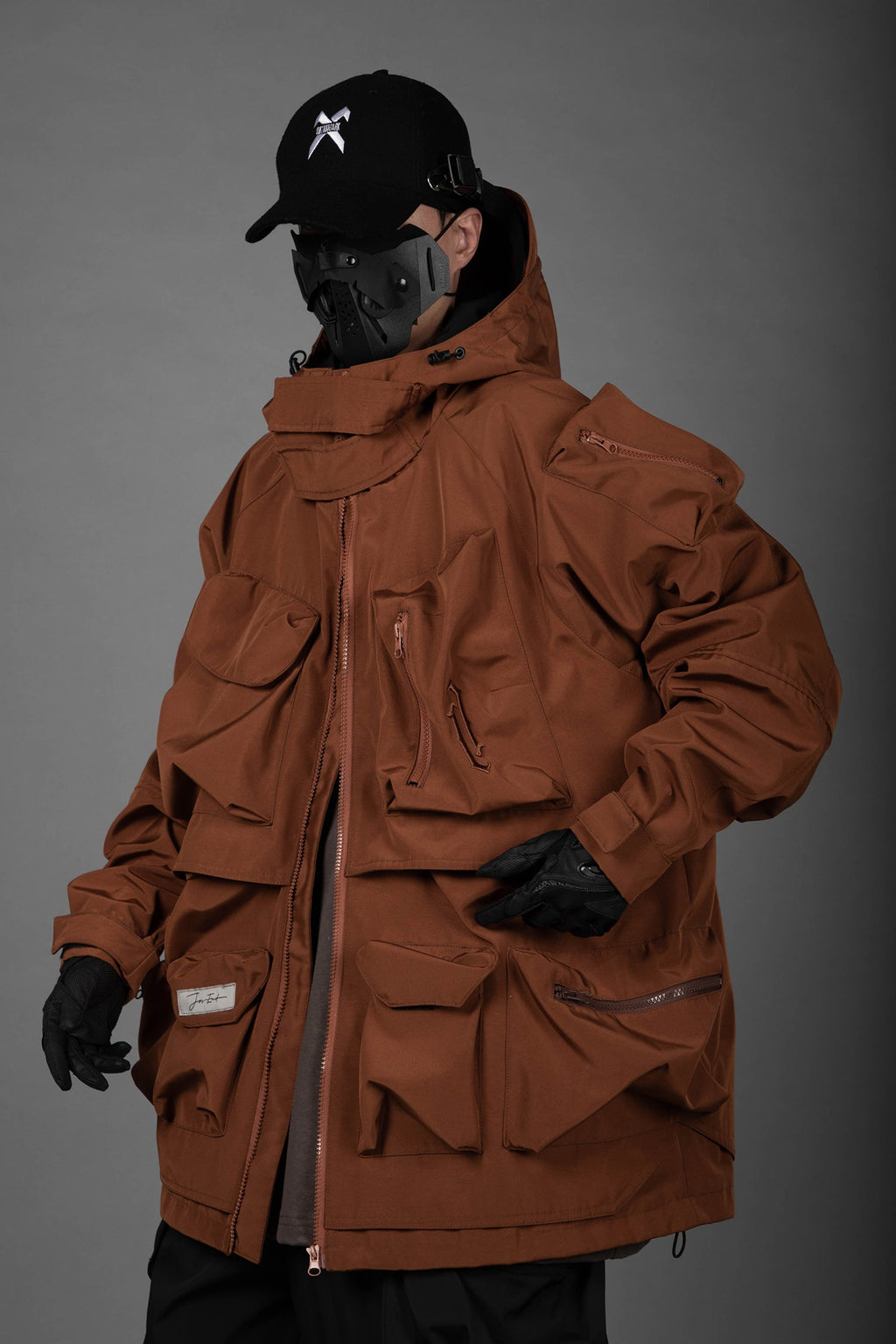HiJ25 Brown Storage X Tech Jacket