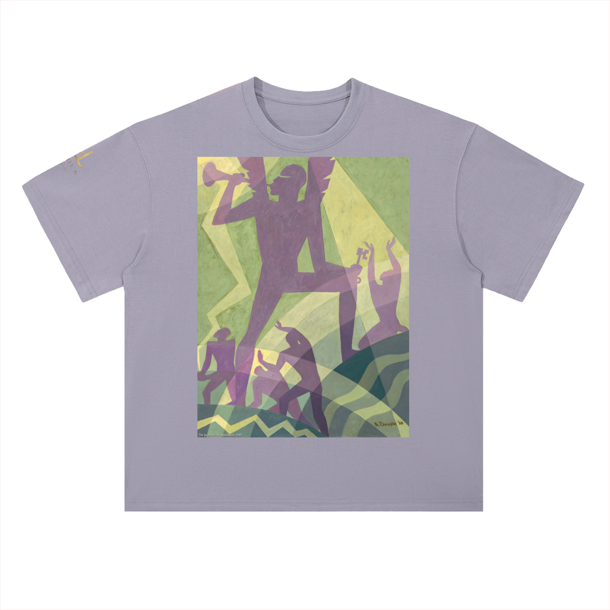 M.Lola “Judgement Day” Heavyweight Drop Shoulder Cotton T-Shirt