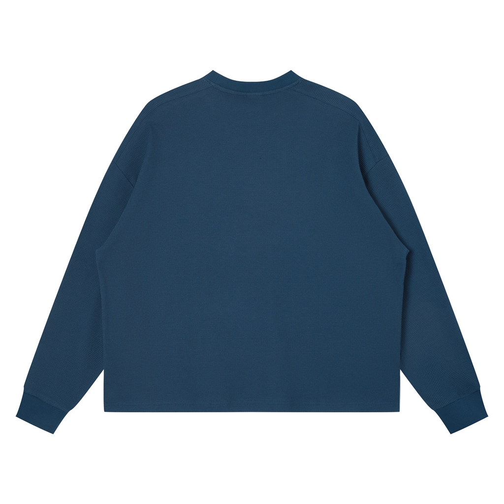 M.Lola “Completion” Unisex Waffle Boxy Long Sleeve T-Shirt