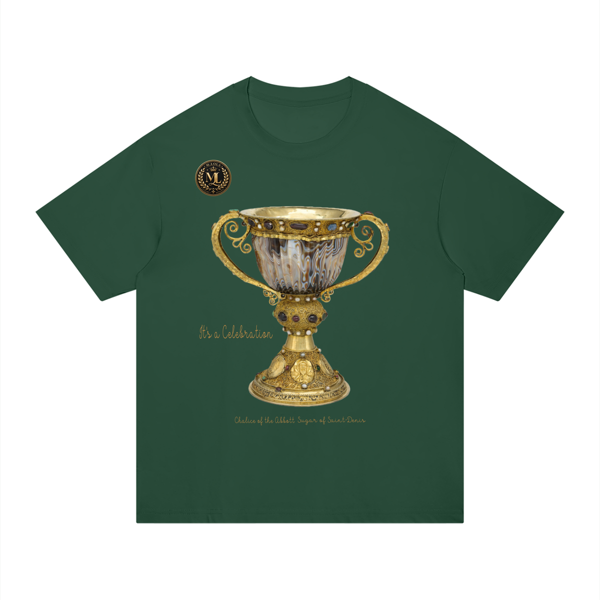 M.Lola “Celebration” Unisex Regular Fit Cotton T-Shirt