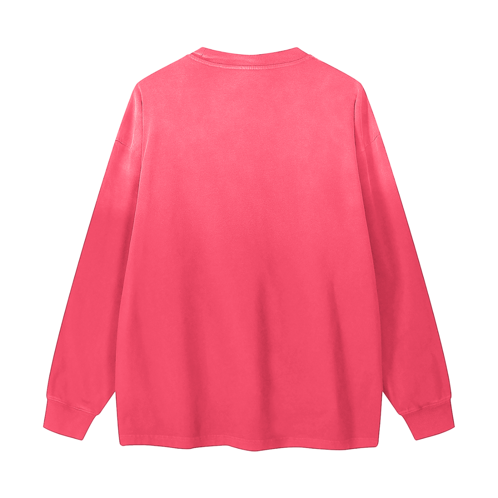 M.Lola “Knight” Gradient Washed Long Sleeve T-Shirt