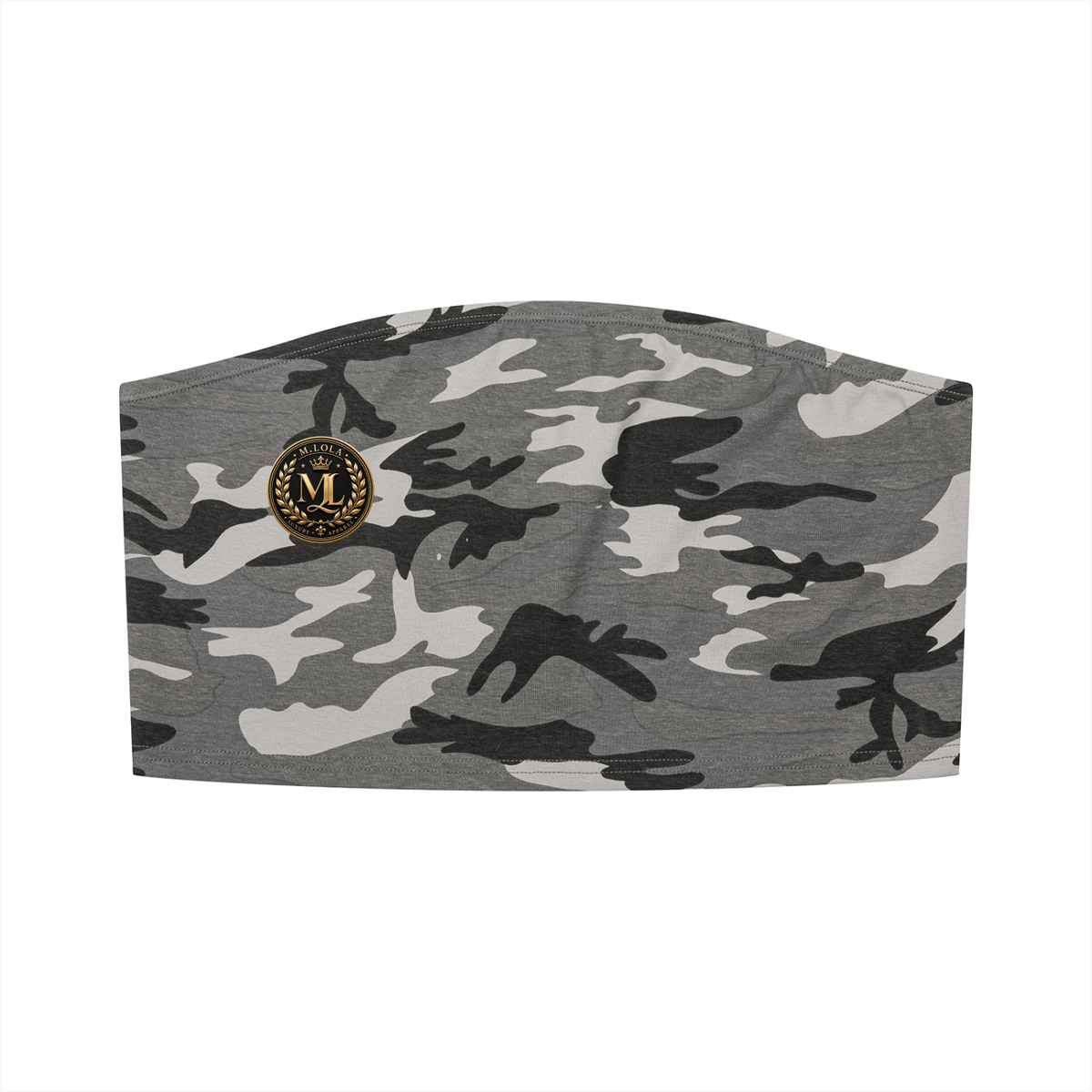 M.Lola Women’s Camo Cropped Tube Top