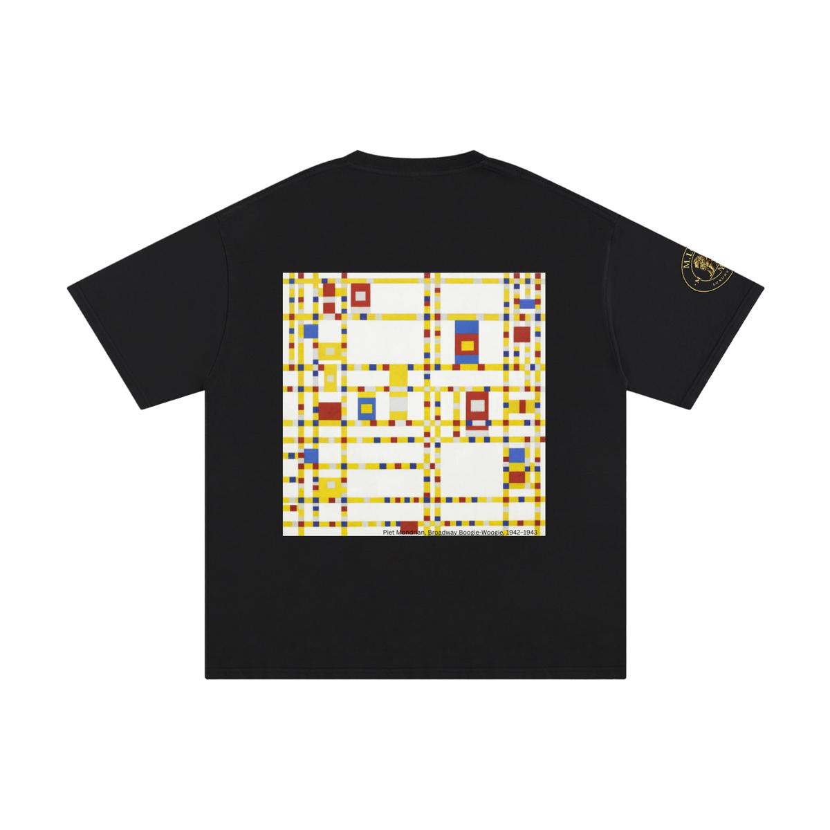 M.Lola “Mondrian” Unisex Pure Cotton T-Shirt