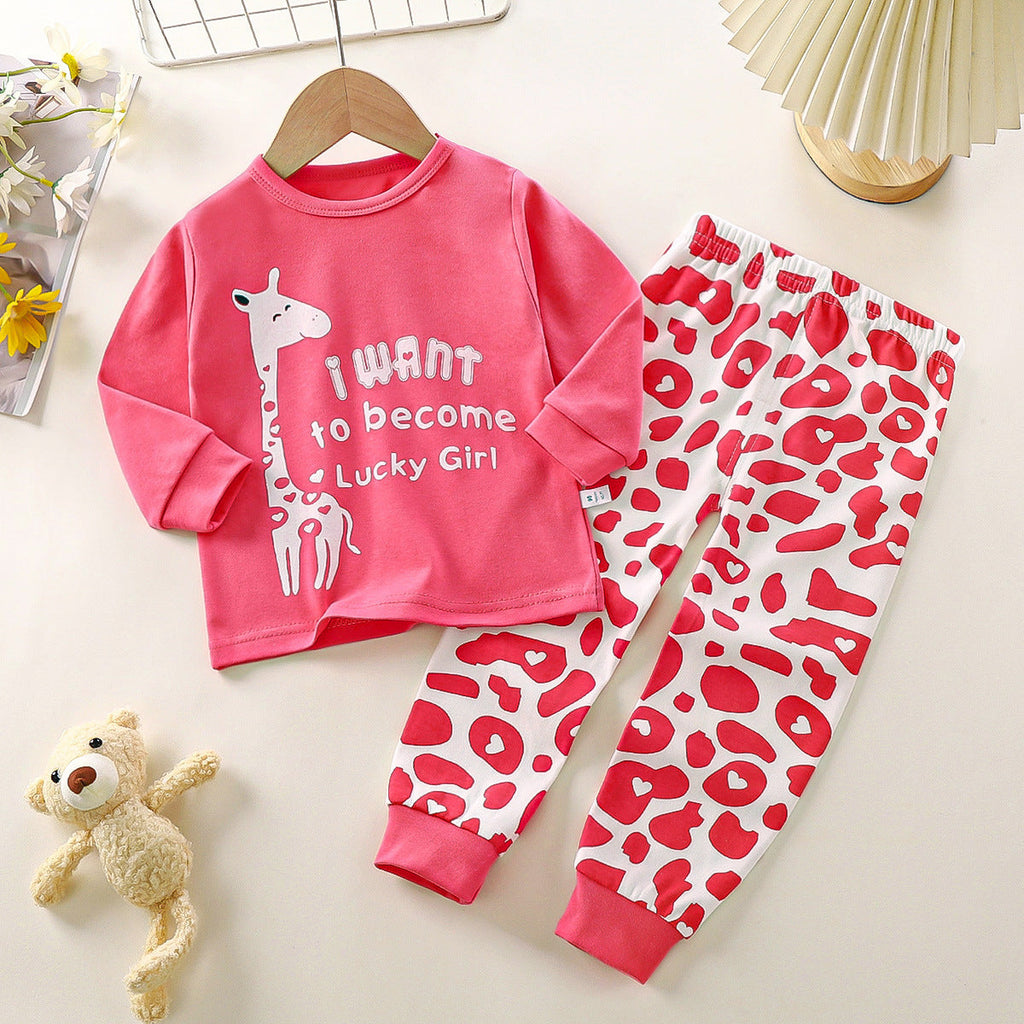 Cotton Autumn New Boys' Pajamas Suit