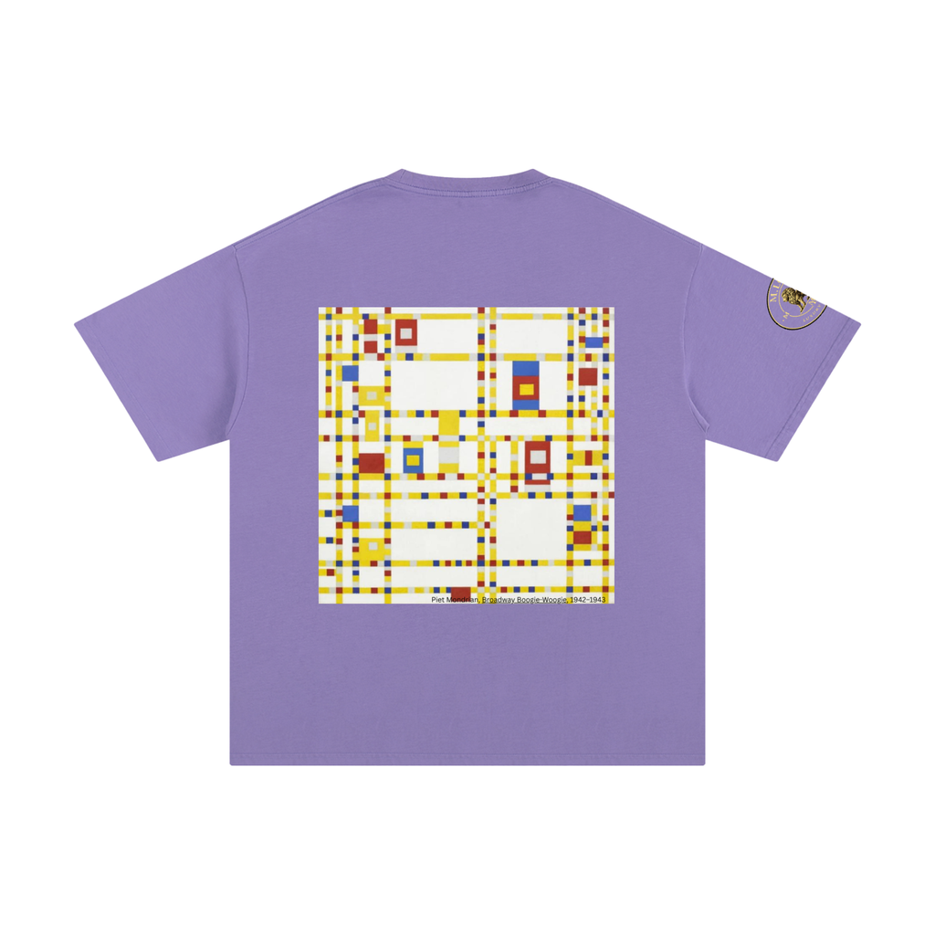 M.Lola “Mondrian” Unisex Pure Cotton T-Shirt