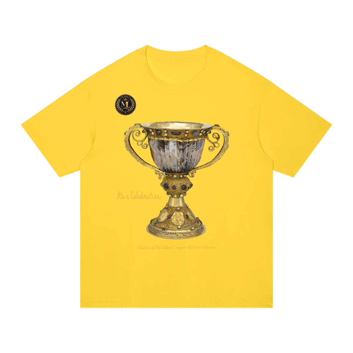 M.Lola “Celebration” Unisex Regular Fit Cotton T-Shirt