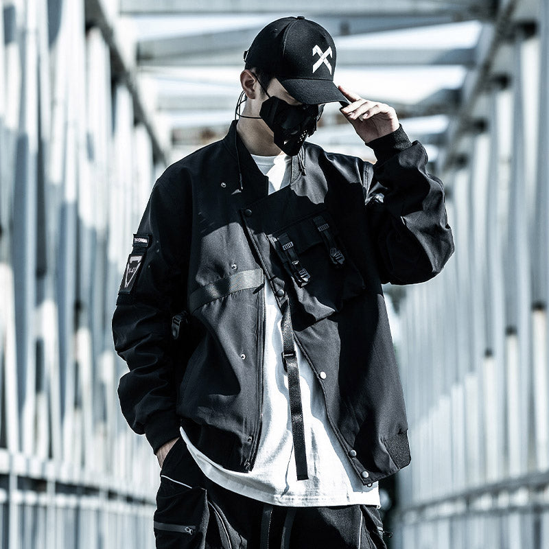 DuskJ6 Scar Slash Bomber Jacket
