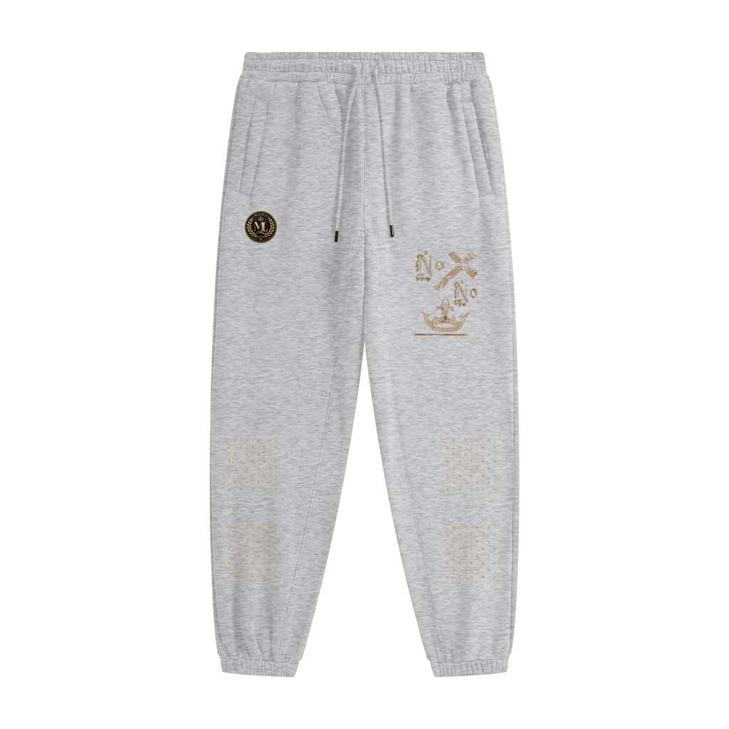 M.Lola "Cross and Crown" Unisex Heavyweight Fleece Joggers