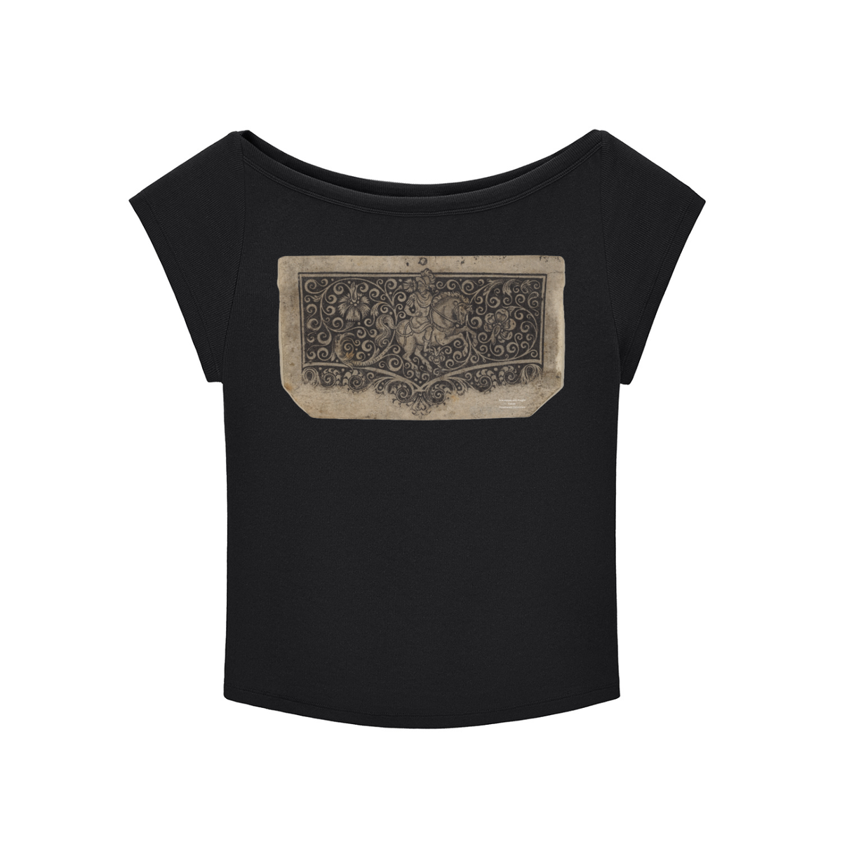 M.Lola “Knight” Essential Wide Neck Baby T-shirt