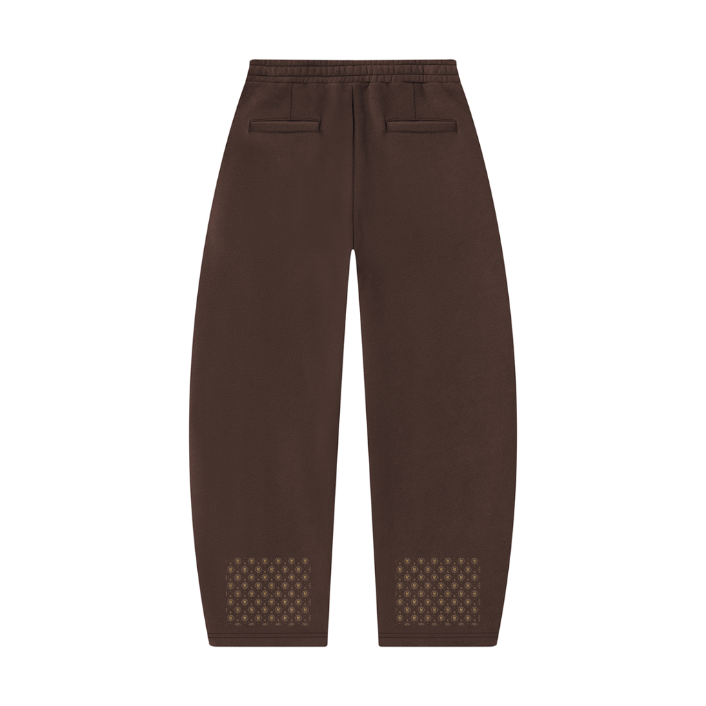 M.Lola "Cross and Crown"Unisex Barrel Leg Sweatpants