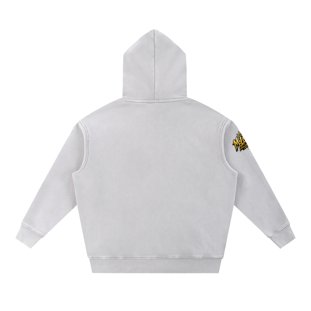 M.Lola "Heir" Snow Wash Fleece Oversize Hoodie