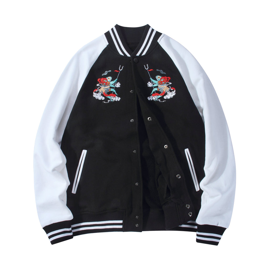 KH3002 Frog Embroidery Jacket