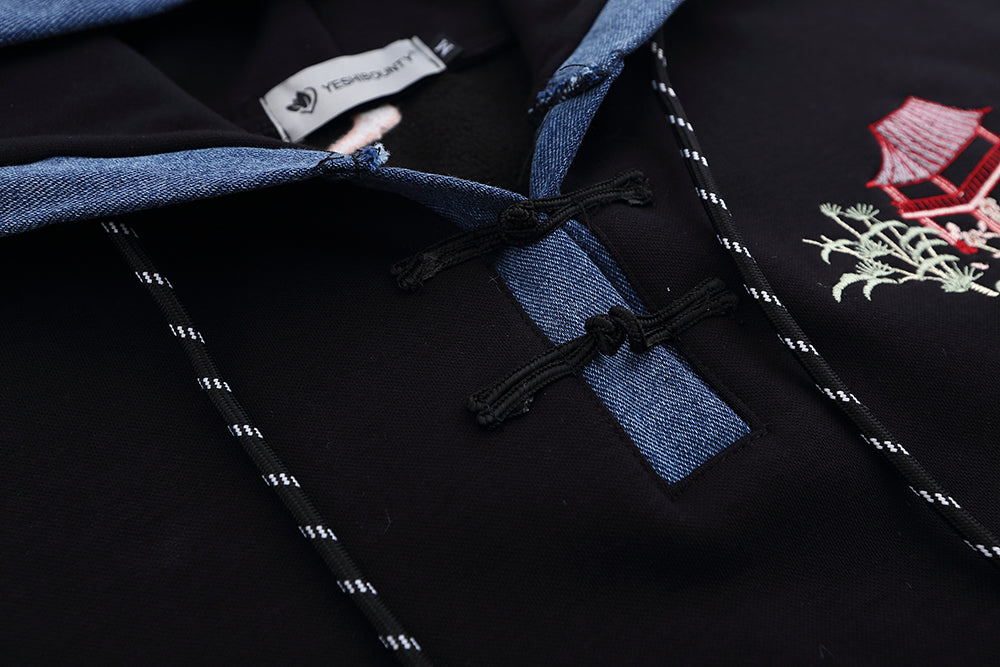 YE731 Fellowship Embroidery Hoodie