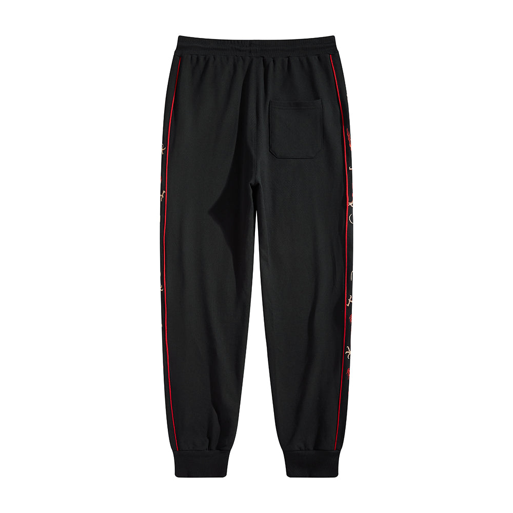 KH7061 Dragon Embroidery Joggers