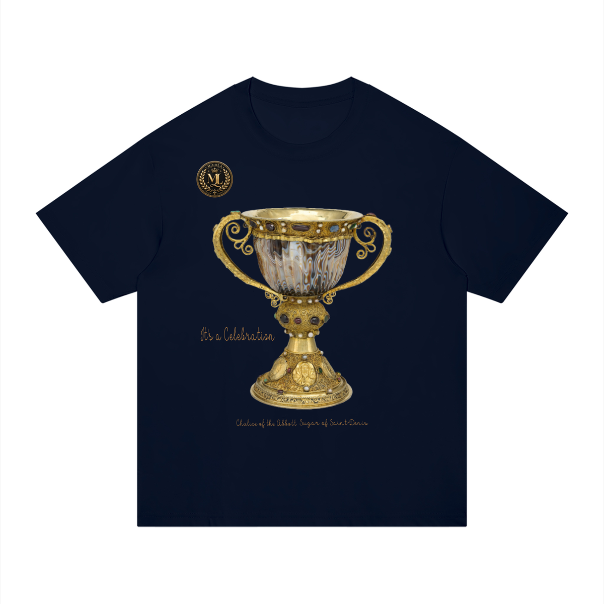 M.Lola “Celebration” Unisex Regular Fit Cotton T-Shirt