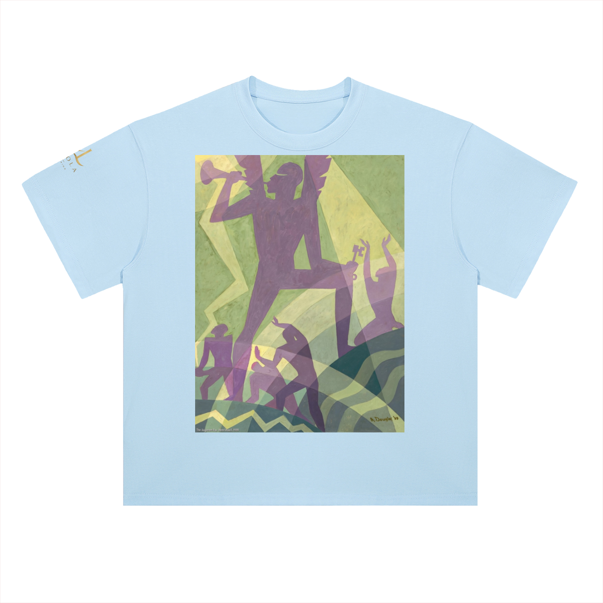 M.Lola “Judgement Day” Heavyweight Drop Shoulder Cotton T-Shirt