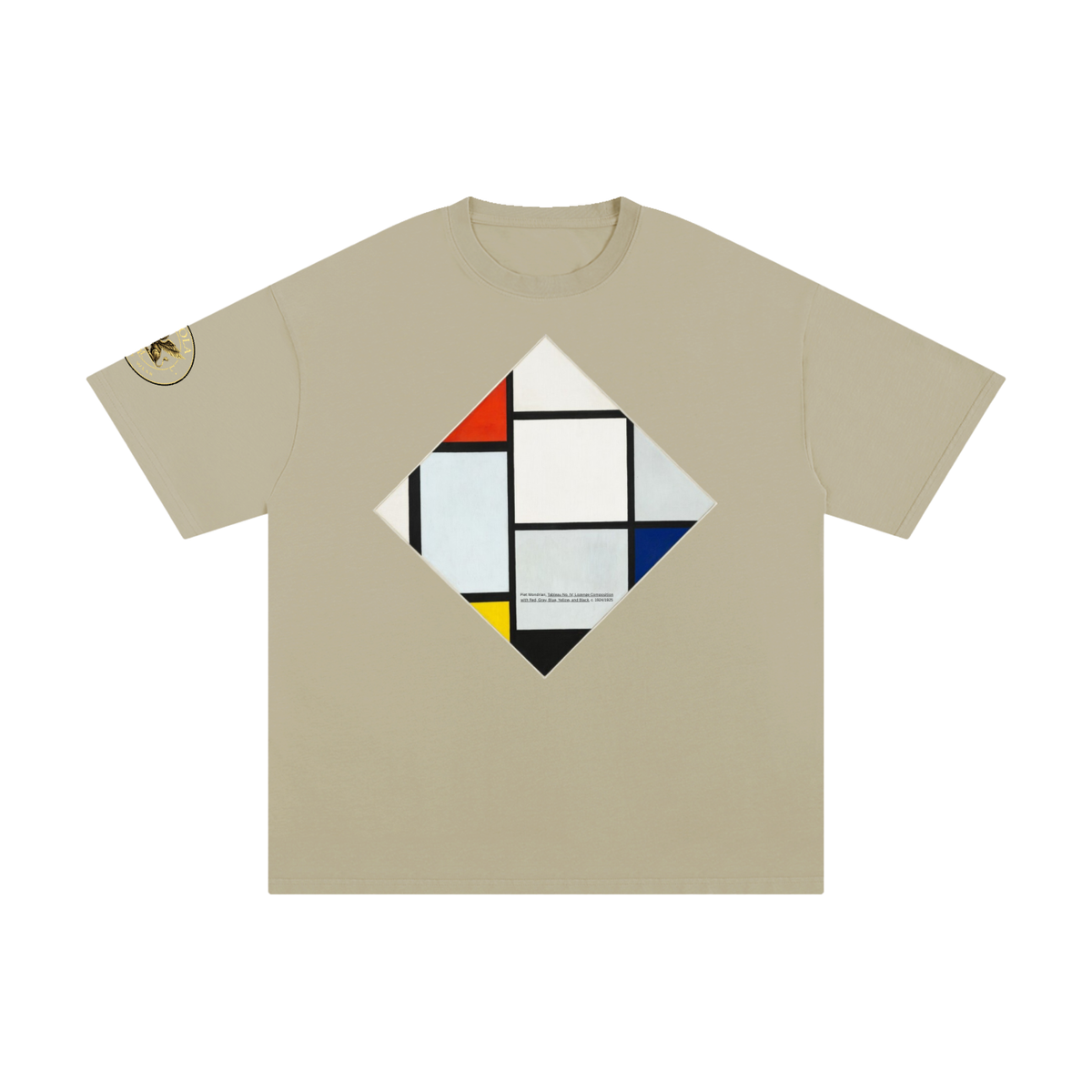 M.Lola “Mondrian” Unisex Pure Cotton T-Shirt