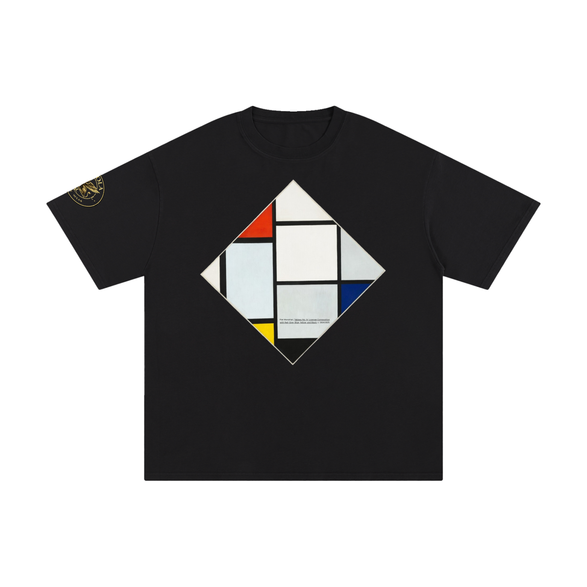M.Lola “Mondrian” Unisex Pure Cotton T-Shirt
