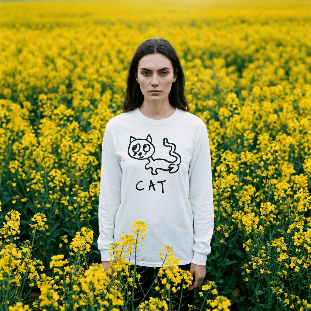 Cat - Long Sleeve Unisex Tee