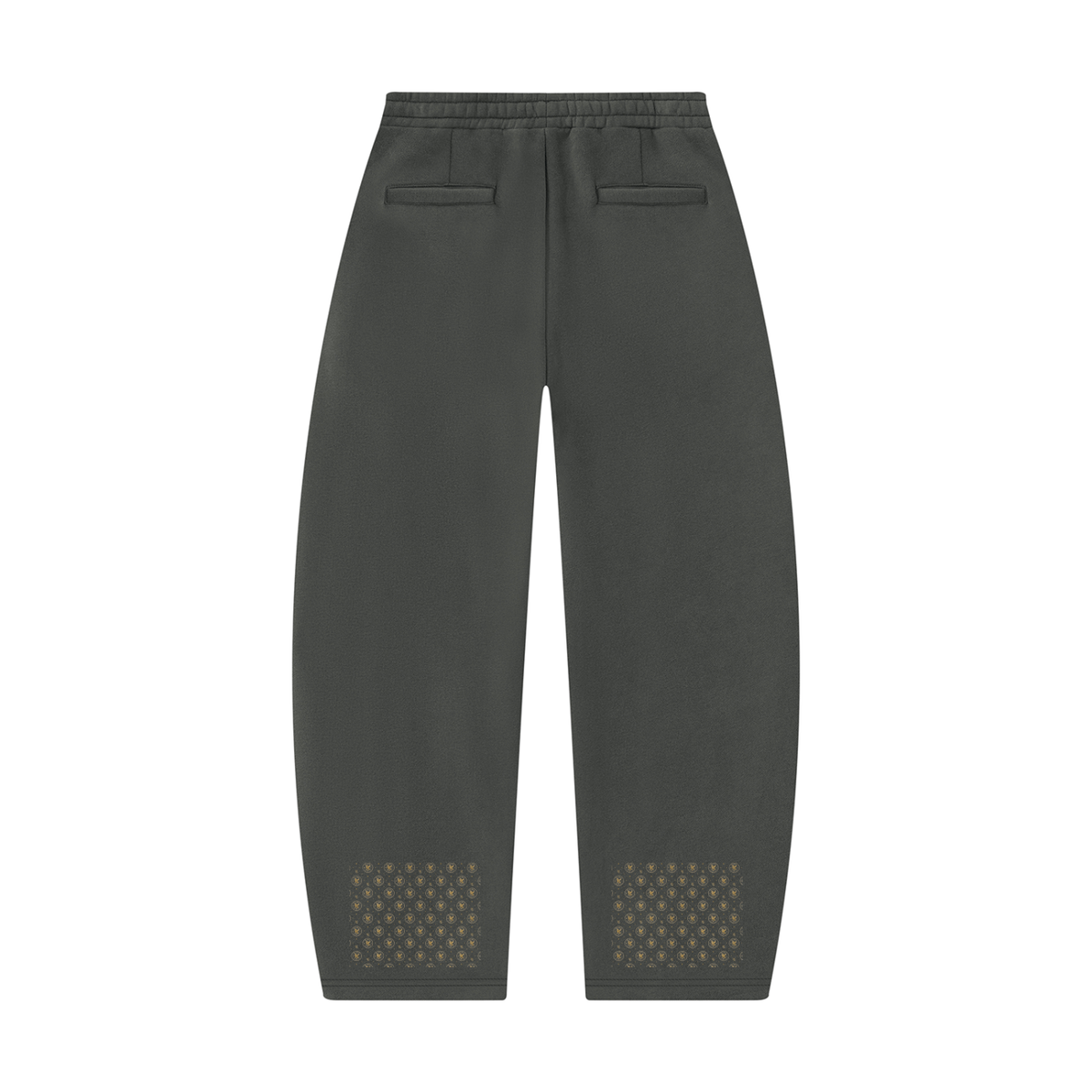 M.Lola "Cross and Crown"Unisex Barrel Leg Sweatpants