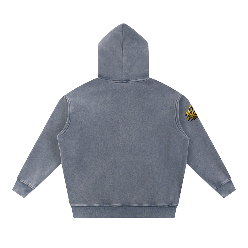M.Lola "Heir" Snow Wash Fleece Oversize Hoodie
