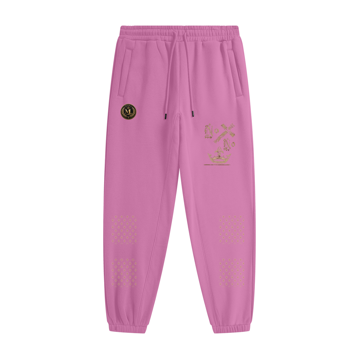 M.Lola "Cross and Crown" Unisex Heavyweight Fleece Joggers