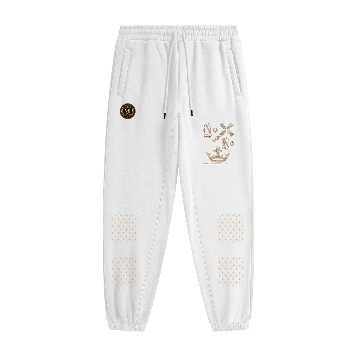 M.Lola "Cross and Crown" Unisex Heavyweight Fleece Joggers