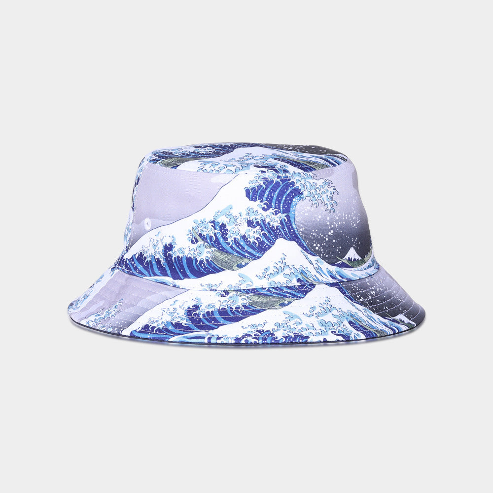 Nuzada1 Waves Bucket Hat