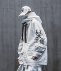 HiJ7 White Atom Bomb Jacket