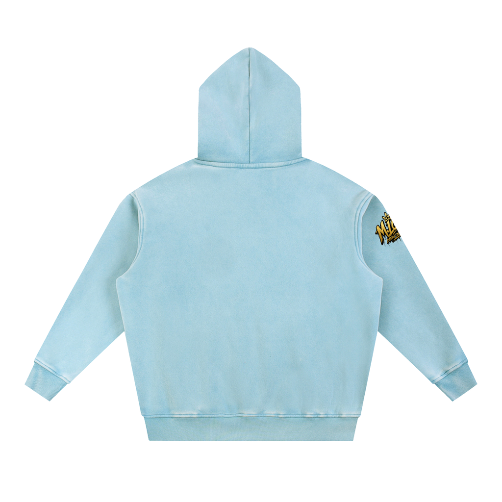 M.Lola "Heir" Snow Wash Fleece Oversize Hoodie