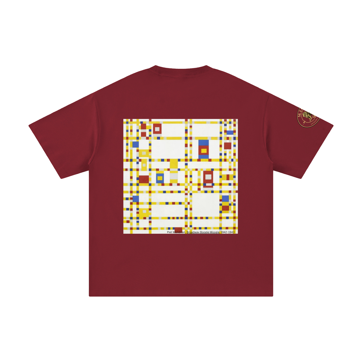 M.Lola “Mondrian” Unisex Pure Cotton T-Shirt