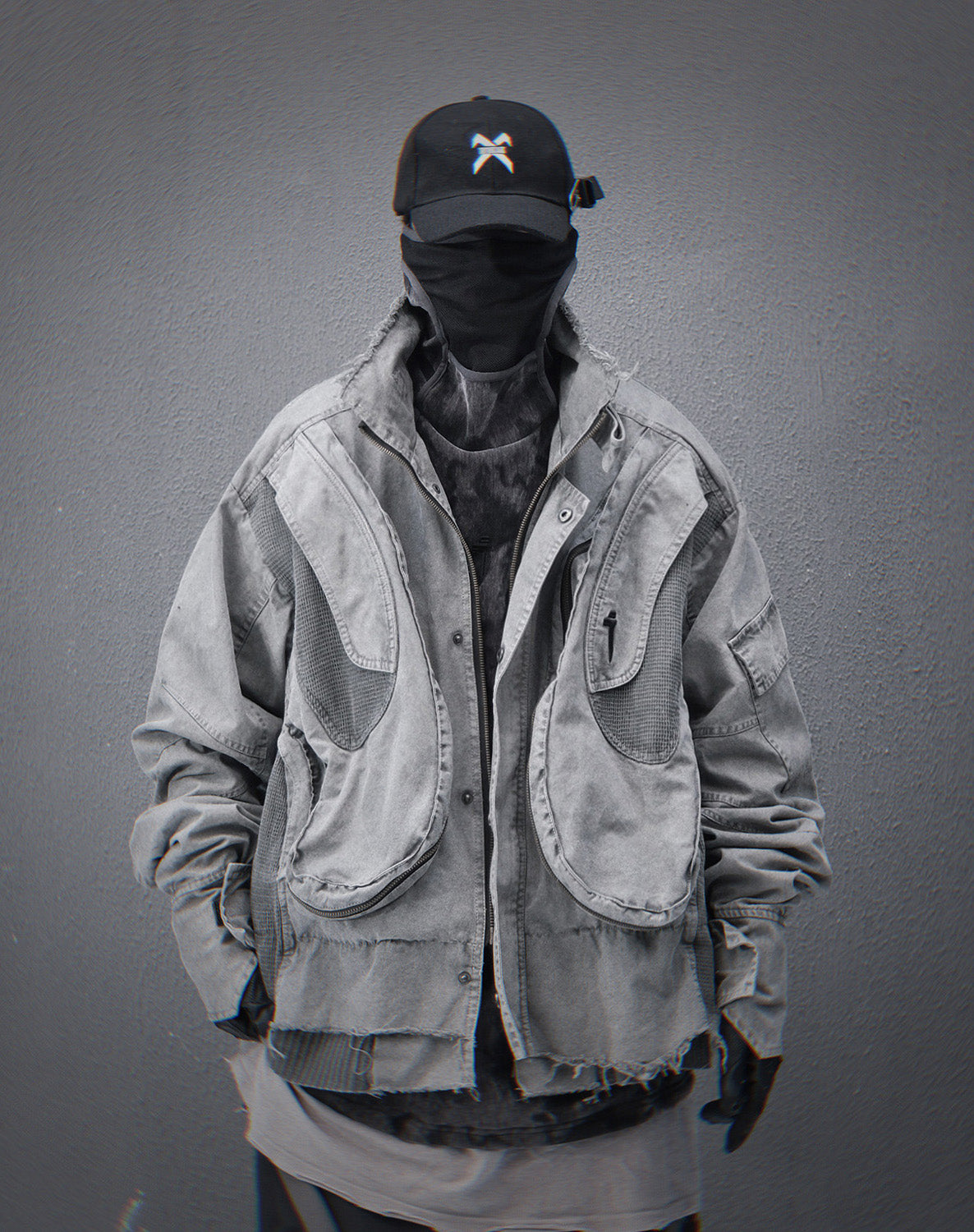 HiJ41 Grey Cyber IX Jacket