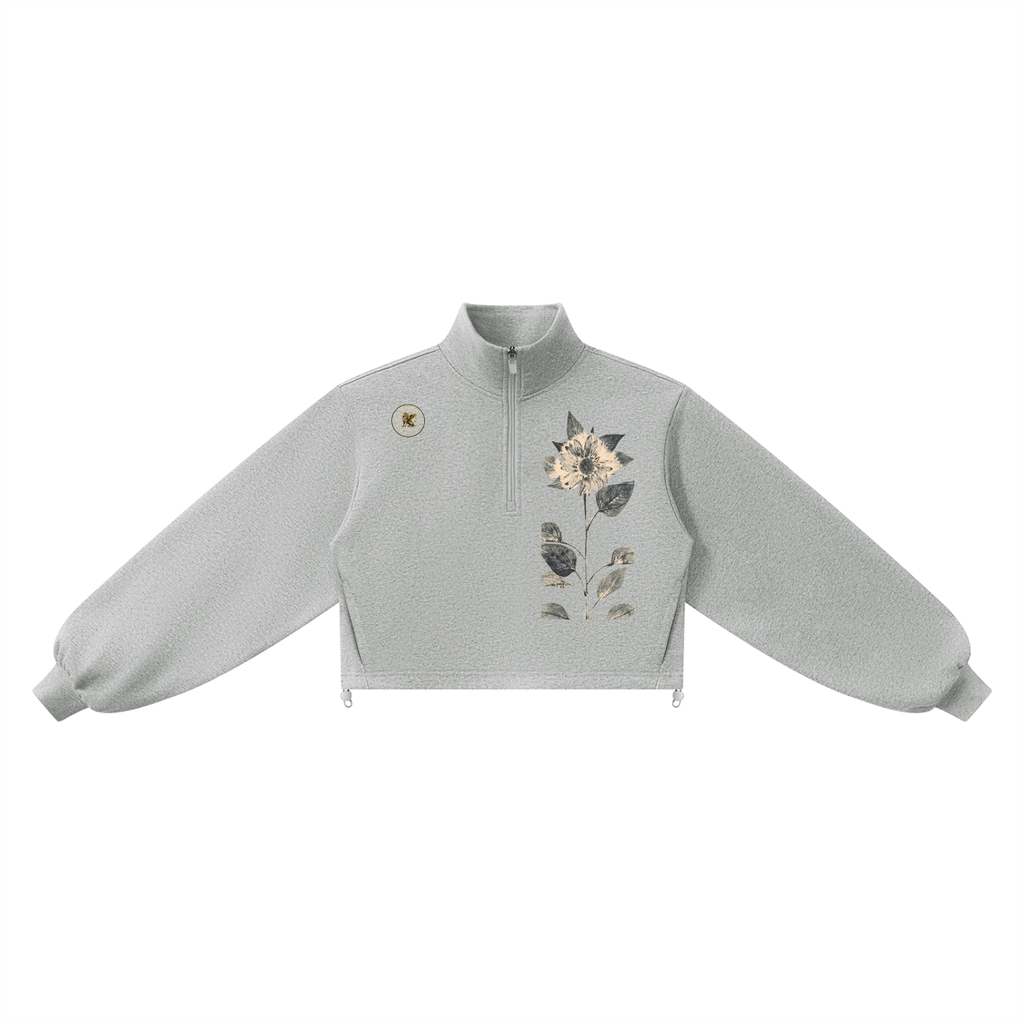 Women’s Mock-Neck Quarter-Zip Sweatshirt